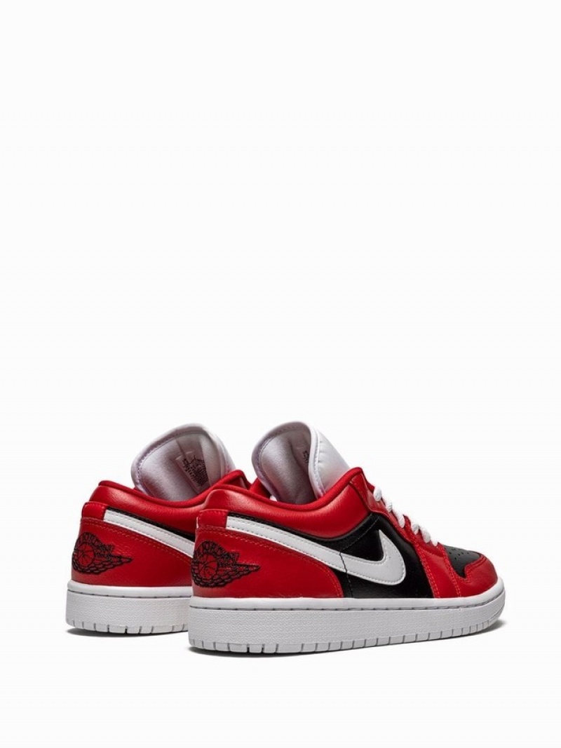 Nike Low Chicago Flip Women's Air Jordan 1 Red / Black | BIAPSDG-42