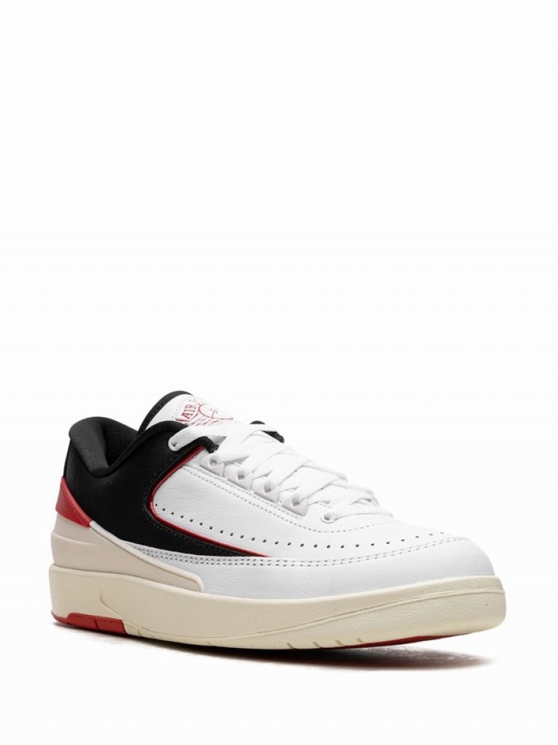 Nike Low Chicago Twist Women's Air Jordan 2 White / Black | BQSHYDU-37