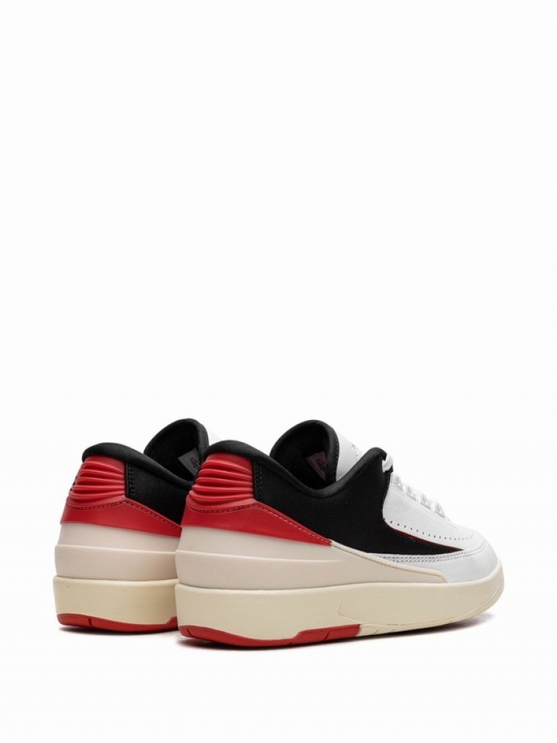 Nike Low Chicago Twist Women's Air Jordan 2 White / Black | BQSHYDU-37