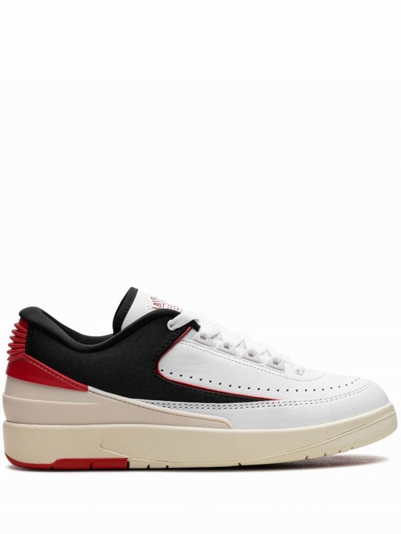 Nike Low Chicago Twist Women\'s Air Jordan 2 White / Black | BQSHYDU-37