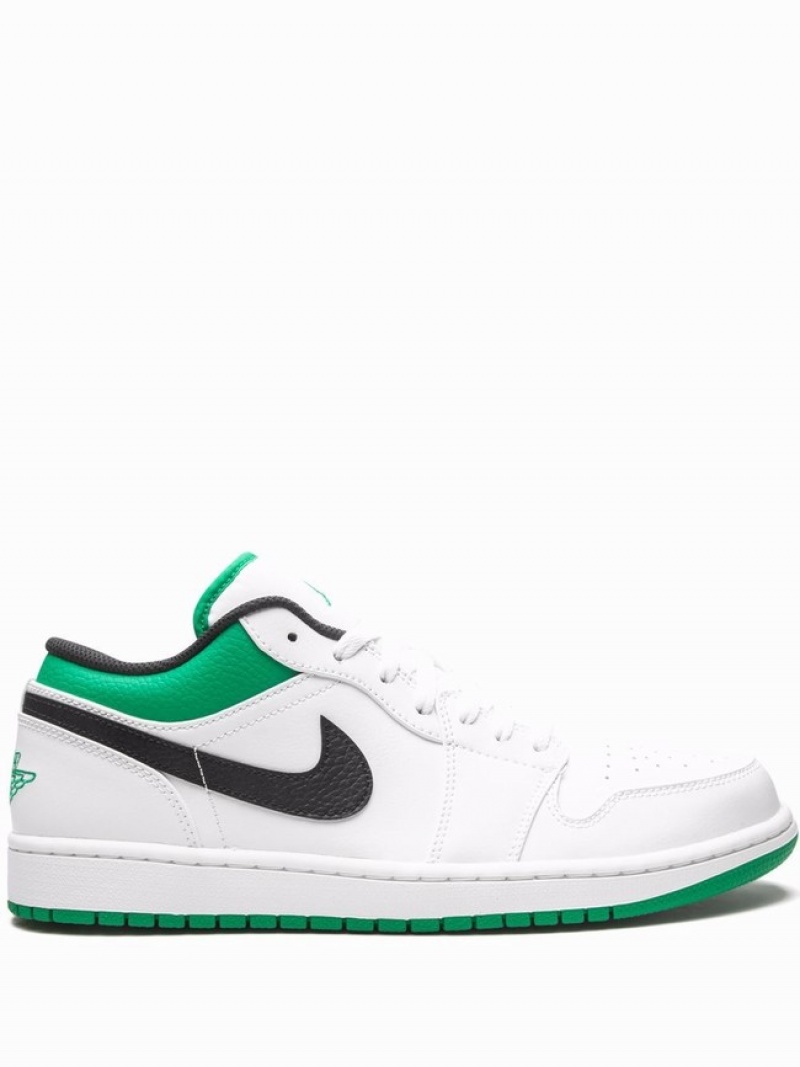 Nike Low Lucky Men\'s Air Jordan 1 White | SHQADTE-76