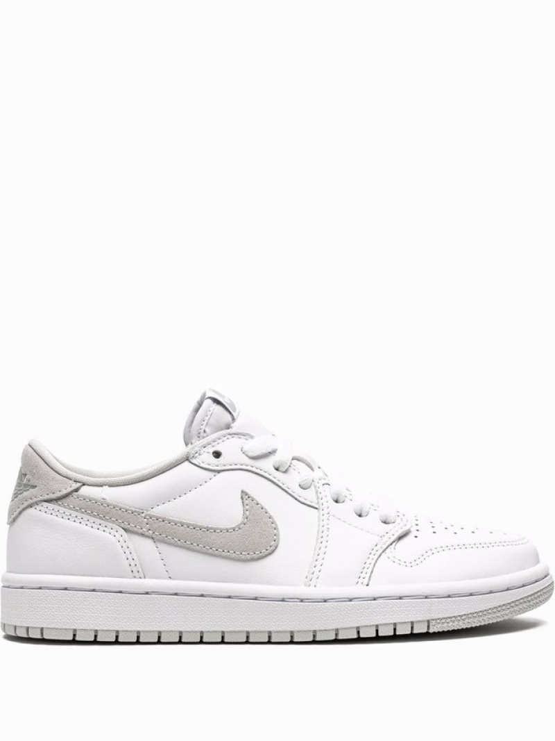 Nike Low OG Neutral Women\'s Air Jordan 1 White / Grey | TSWUXAY-64