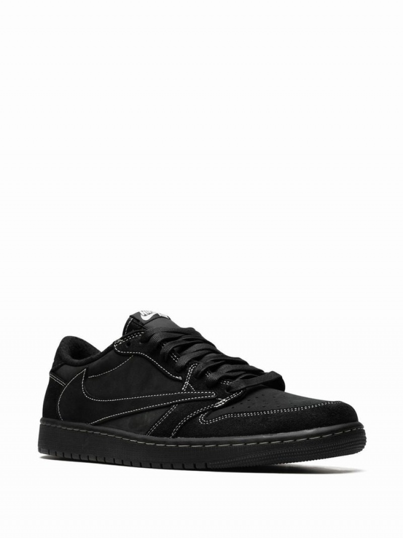 Nike Low OG TS Travis Scott - Black Phantom Women's Air Jordan 1 Black | KVDAMNH-21