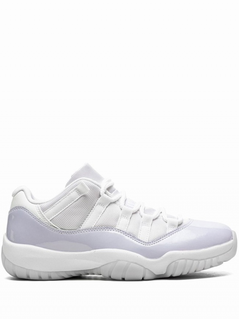 Nike Low Pure Violet Women\'s Air Jordan 11 White / Purple | ANTBLEU-43