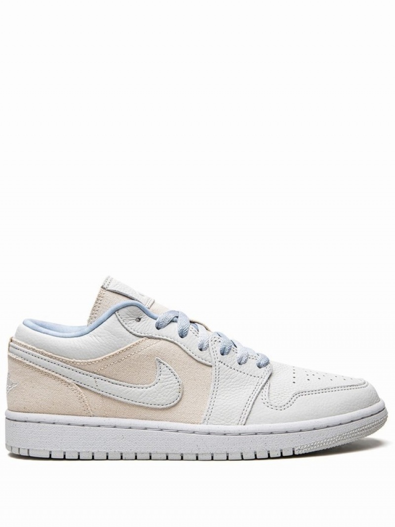 Nike Low SE Grey Cream Women\'s Air Jordan 1 Grey / Cream | AXPBCMJ-39