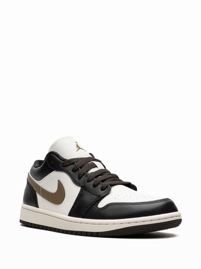 Nike Low Shadow Brown Women's Air Jordan 1 Grey / Brown | ARBVZKD-53