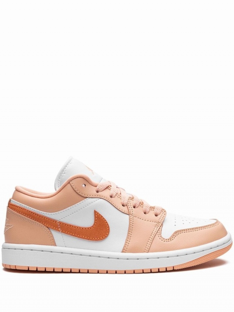 Nike Low Sunset Haze Women\'s Air Jordan 1 Coral / White | CQHREMK-03