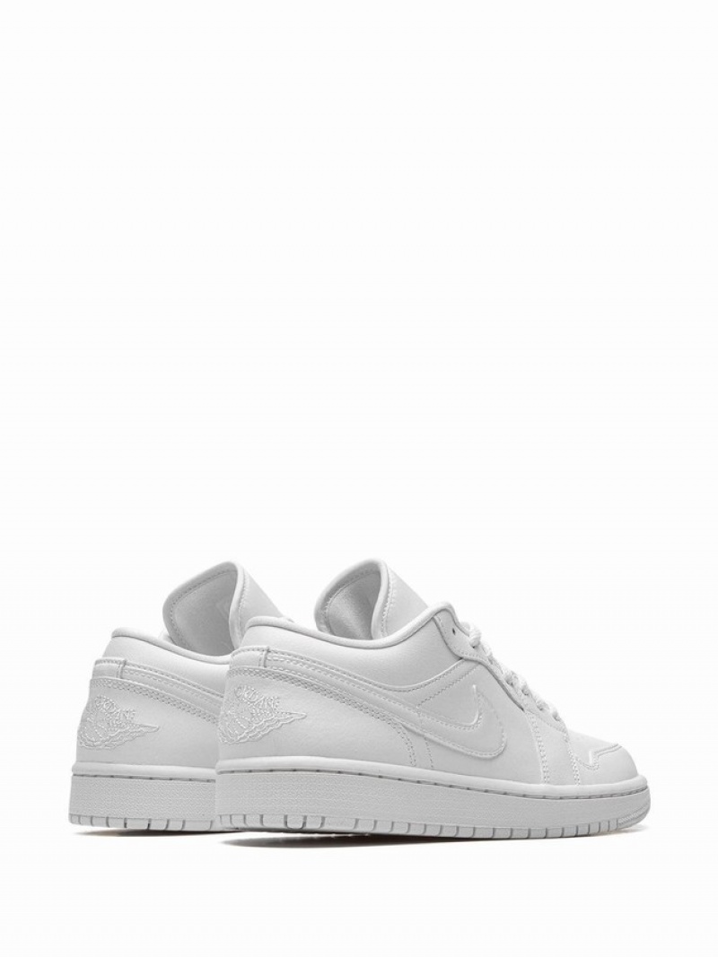 Nike Low Triple White Women's Air Jordan 1 White | OUPRSEJ-39