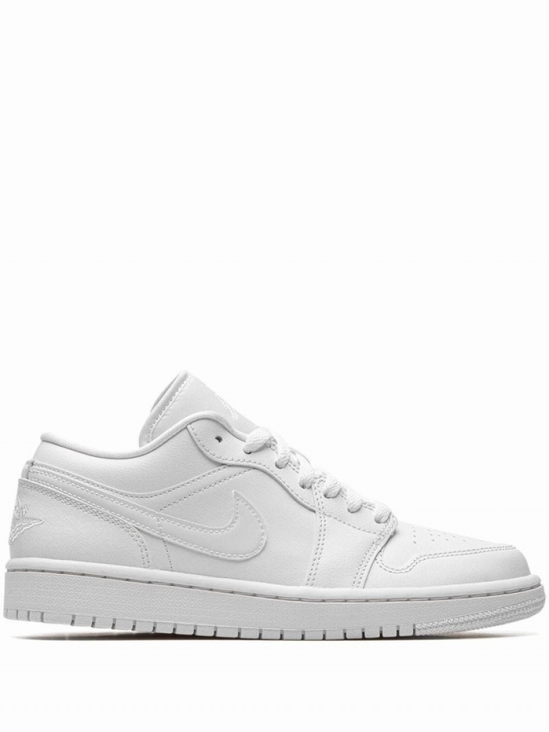 Nike Low Triple White Women\'s Air Jordan 1 White | OUPRSEJ-39