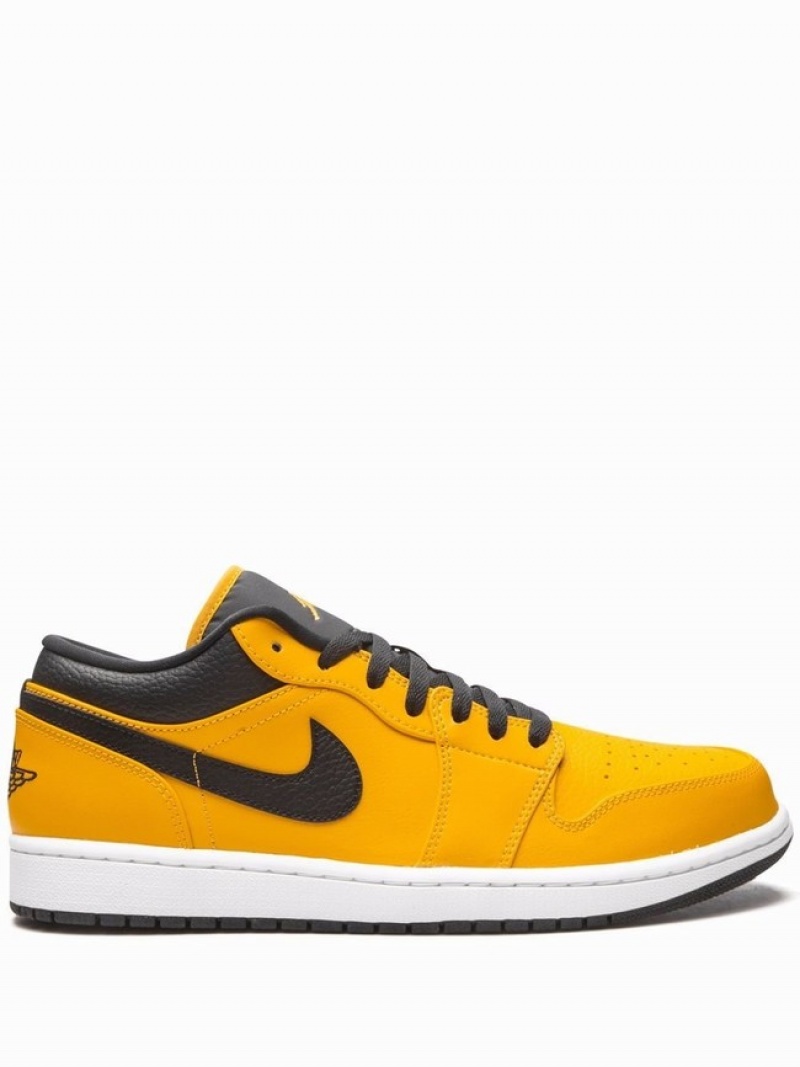 Nike Low University Men\'s Air Jordan 1 Yellow | BCOTEKW-58