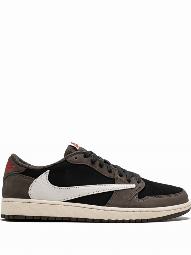 Nike Low Women\'s Air Jordan 1 Grey | WEDZMSI-54