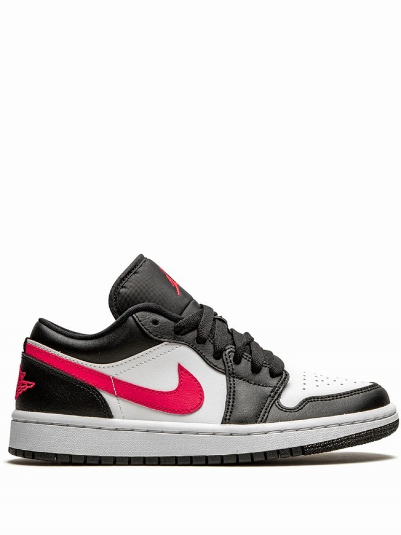 Nike Low Women\'s Air Jordan 1 White / Black | VPAEWQG-16