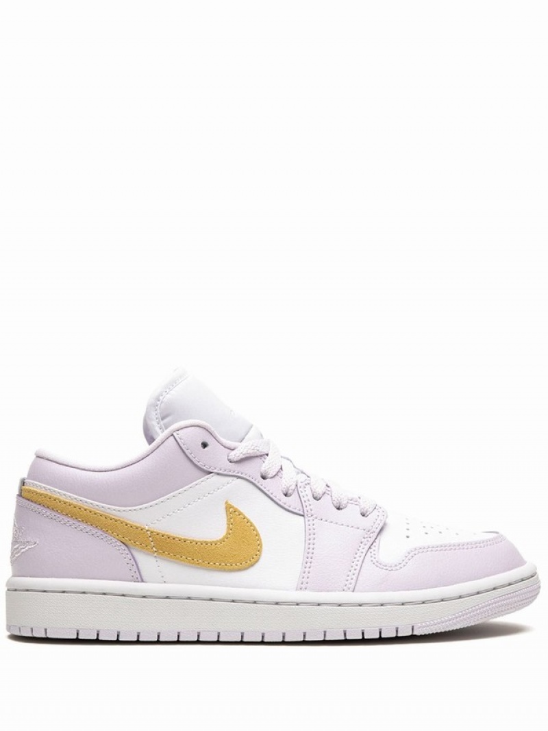 Nike Low Women\'s Air Jordan 1 White | NKXSTOJ-58