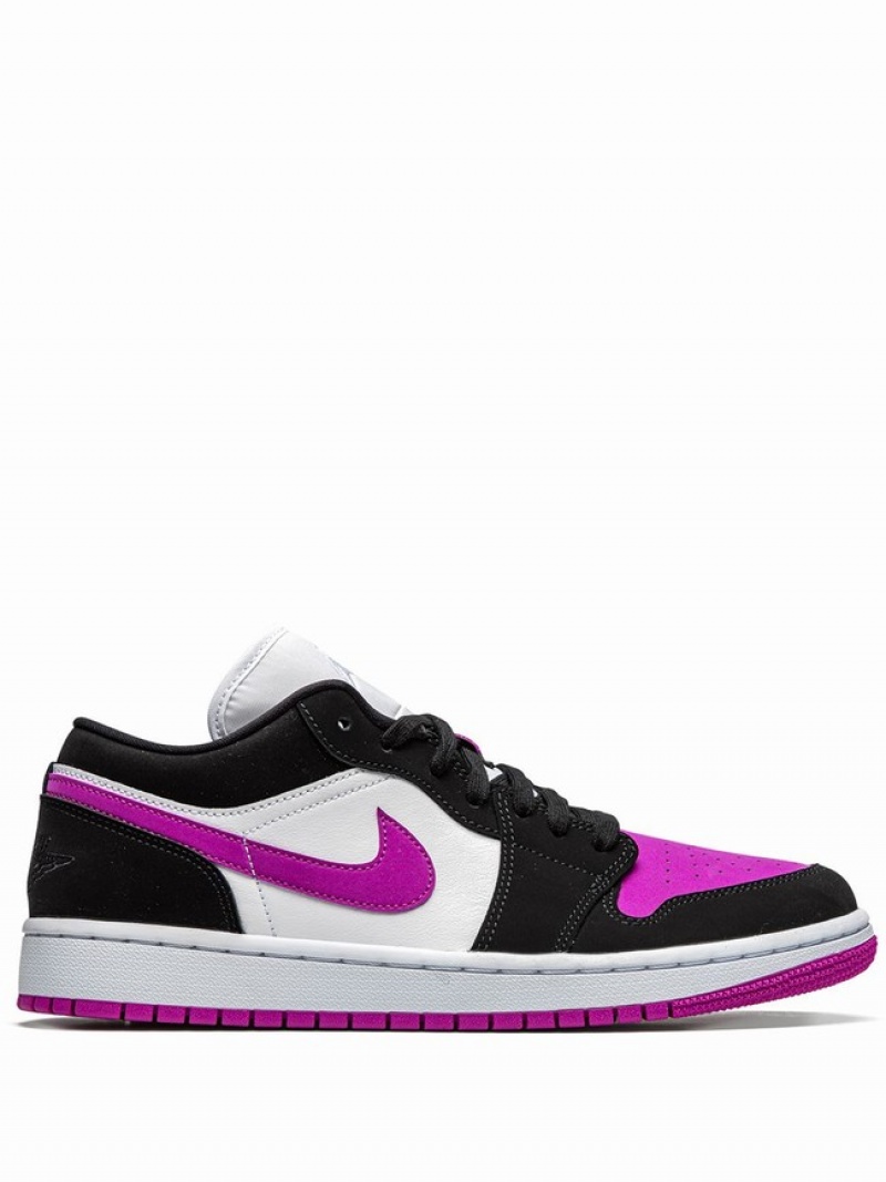 Nike Low Women\'s Air Jordan 1 White / Purple | DJAKYNZ-29