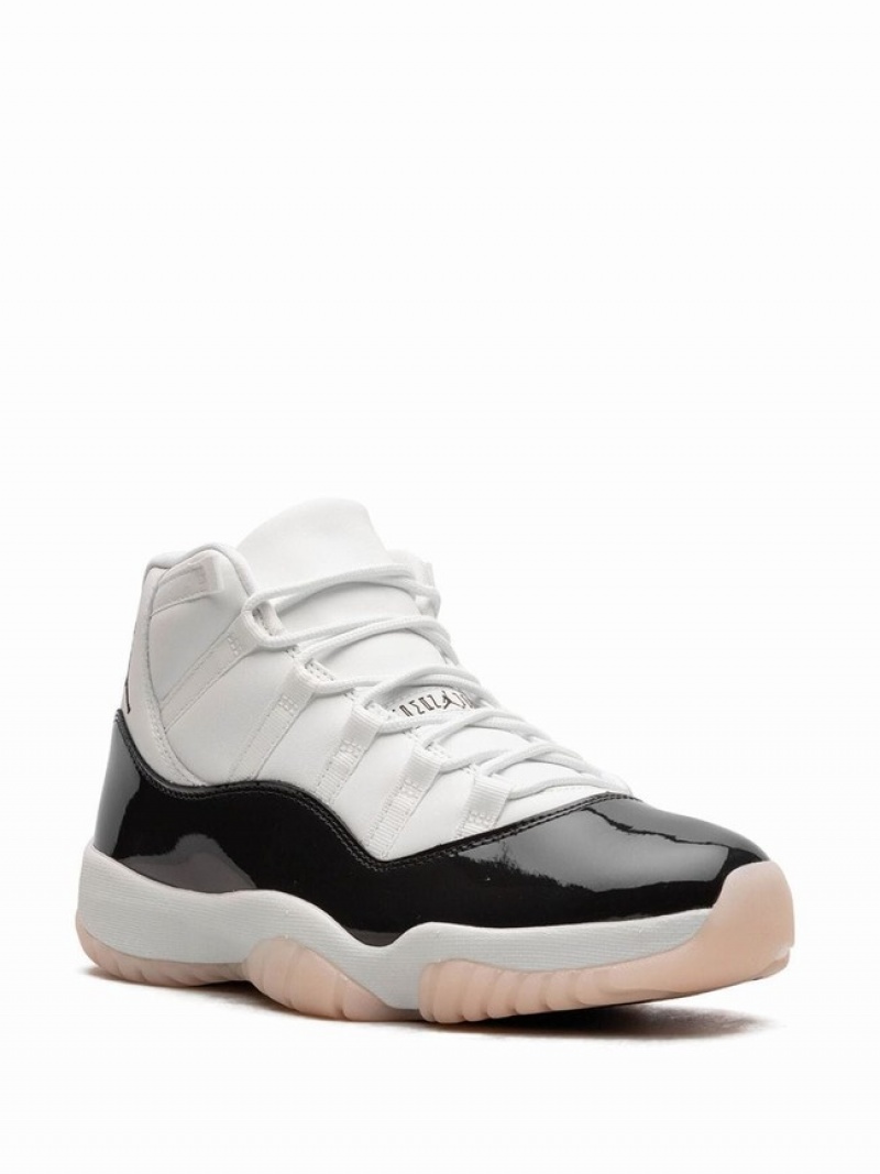 Nike Neapolitan Women's Air Jordan 11 White / Black | LVEUYFW-36