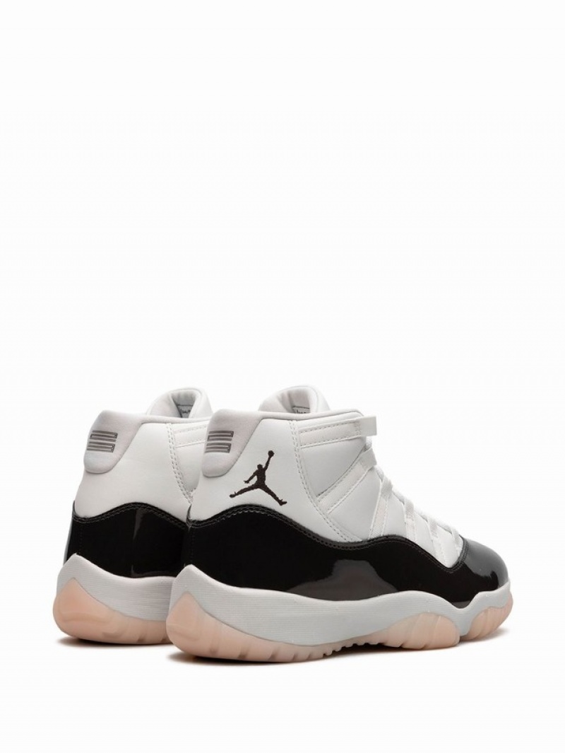 Nike Neapolitan Women's Air Jordan 11 White / Black | LVEUYFW-36