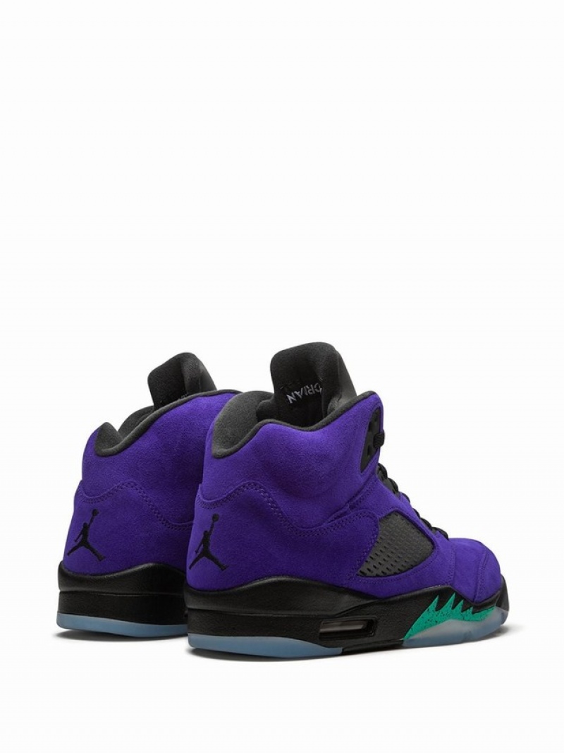 Nike Retro Alternate Grape Men's Air Jordan 5 Navy | SLOWFBI-38