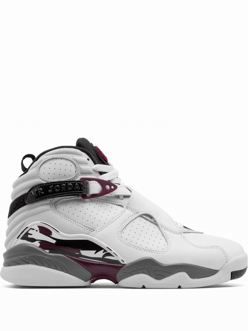 Nike Retro Burgundy Women\'s Air Jordan 8 Burgundy | YLFHCVB-49