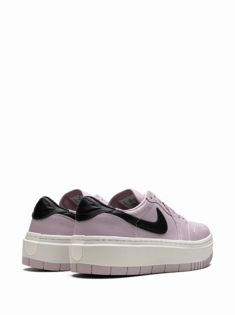 Nike Retro Elevate Iced Lilac/Sail/Black Women's Air Jordan 1 Purple / Black | WYIBSVK-39