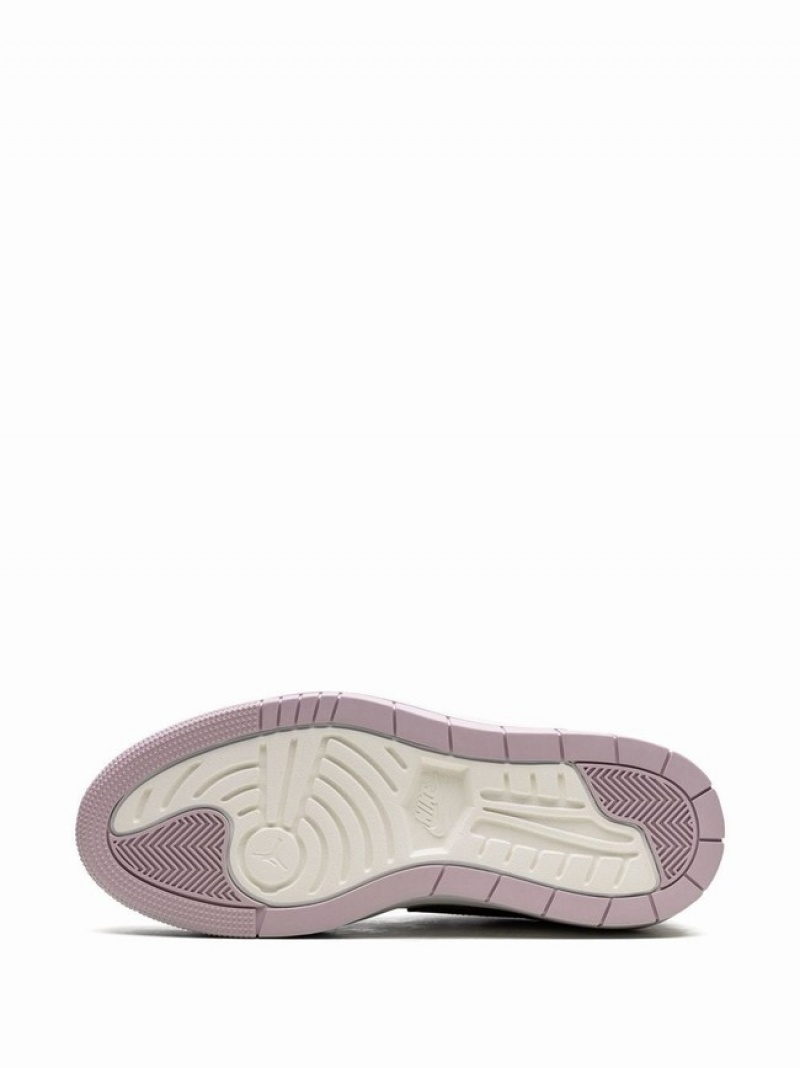 Nike Retro Elevate Iced Lilac/Sail/Black Women's Air Jordan 1 Purple / Black | WYIBSVK-39