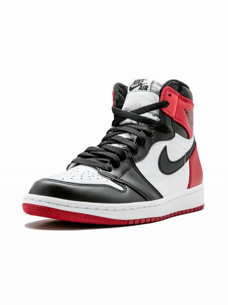 Nike Retro High OG Black Toe Women's Air Jordan 1 Black | AIUBGSN-75