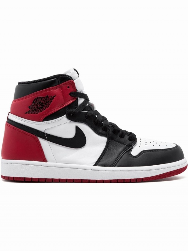 Nike Retro High OG Black Toe Women\'s Air Jordan 1 Black | AIUBGSN-75