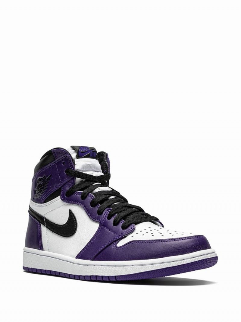 Nike Retro High OG Court Purple 2.0 Women's Air Jordan 1 Purple / White / Black | TYZUKHJ-36