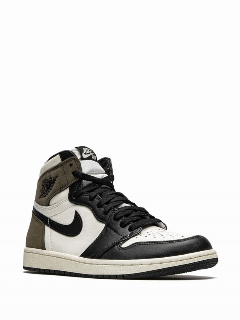 Nike Retro High OG Dark Mocha Women's Air Jordan 1 Dark Beige | CDATWHG-59