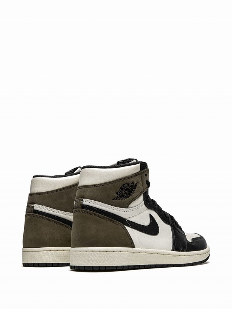 Nike Retro High OG Dark Mocha Women's Air Jordan 1 Dark Beige | CDATWHG-59