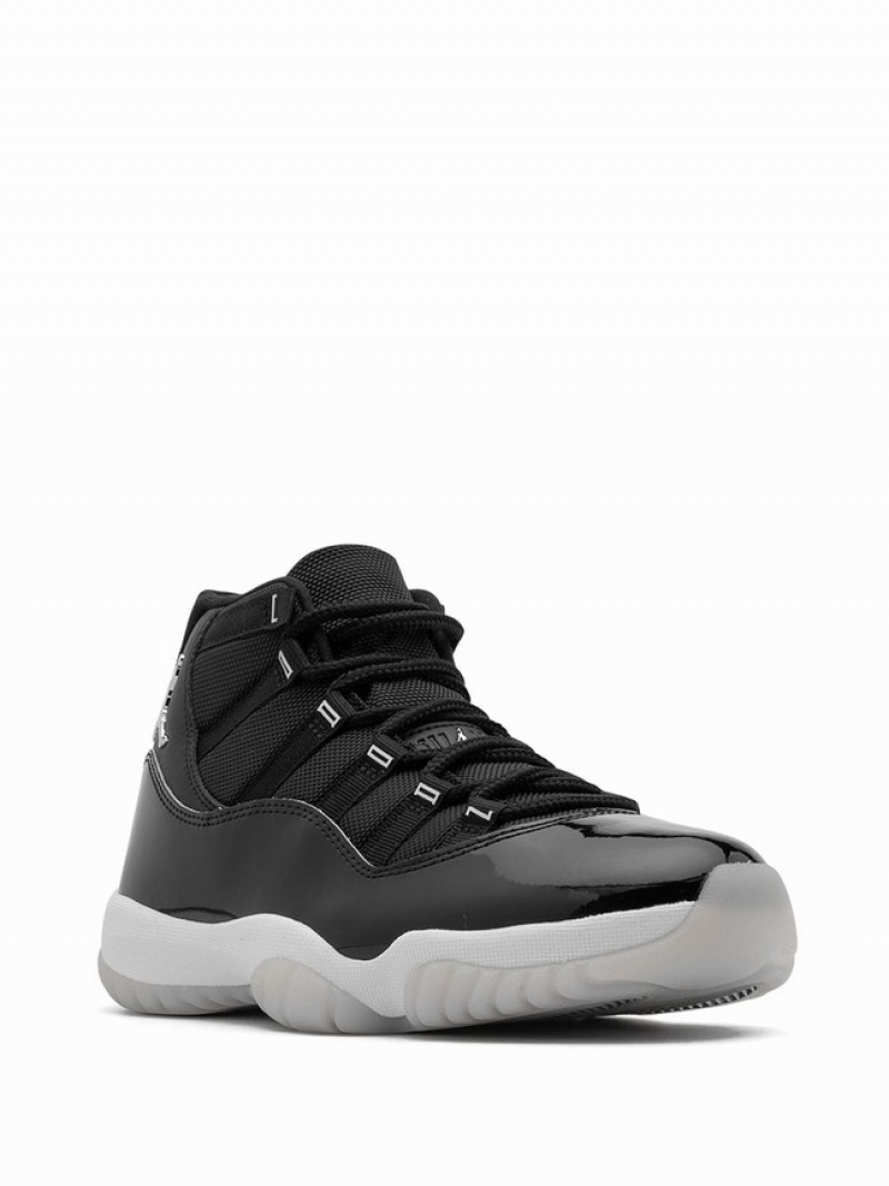 Nike Retro Jubilee/25th Anniversary Women's Air Jordan 11 Black | AQHZUBR-41