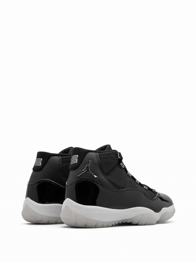 Nike Retro Jubilee/25th Anniversary Women's Air Jordan 11 Black | AQHZUBR-41