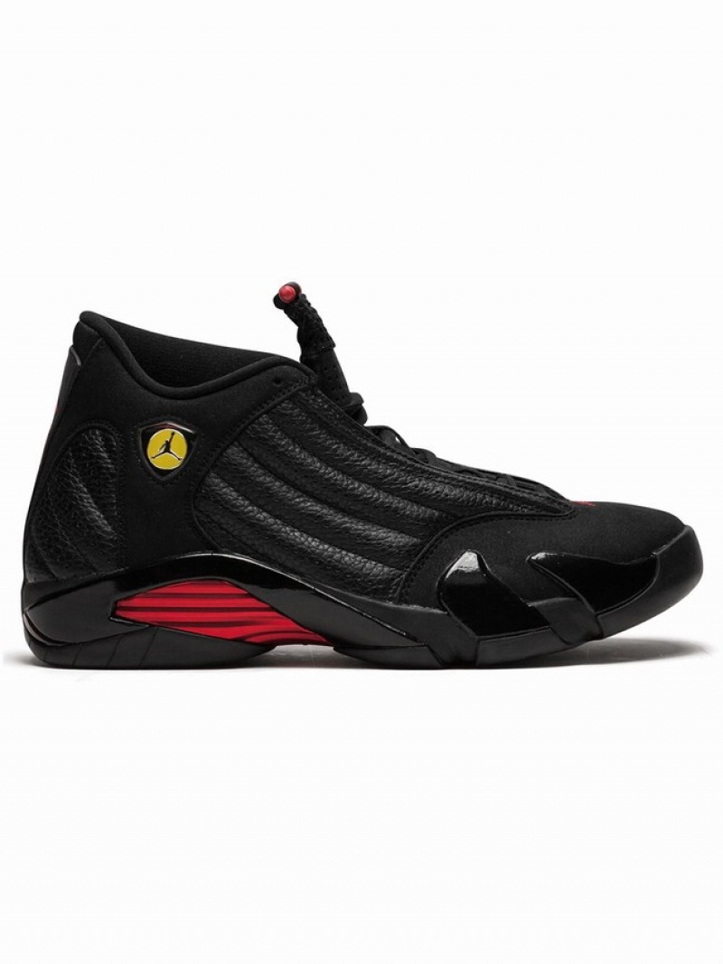 Nike Retro Last Shot Men\'s Air Jordan 14 Black | SWIHLCK-29