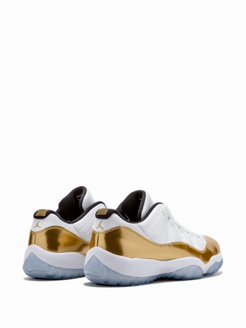 Nike Retro Low Closing Ceremony Women's Air Jordan 11 White / Gold | JCEVNMR-20