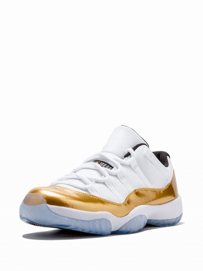 Nike Retro Low Closing Ceremony Women's Air Jordan 11 White / Gold | JCEVNMR-20