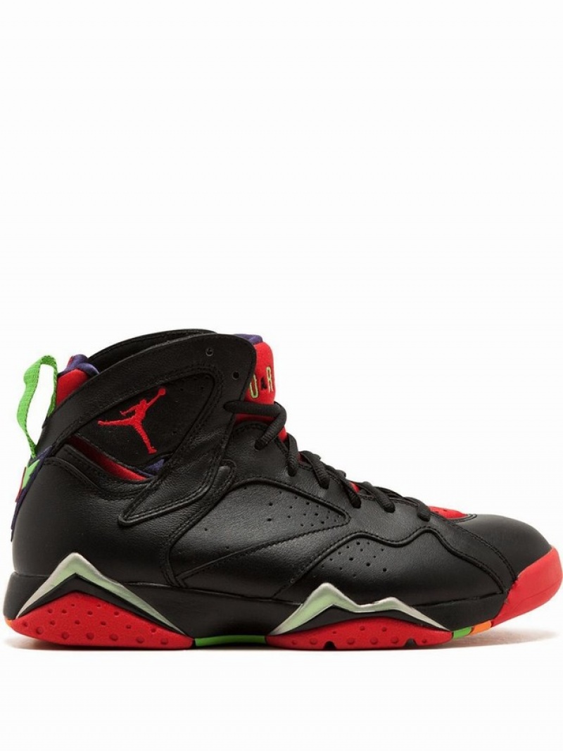 Nike Retro Marvin The Martian Men\'s Air Jordan 7 Black / Red | HJTOCDG-52