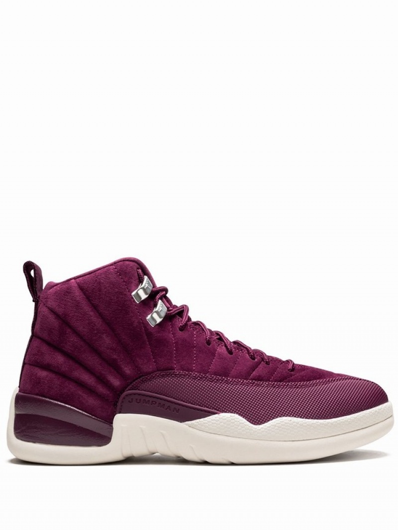 Nike Retro Men\'s Air Jordan 12 Burgundy | OCIRWXD-18