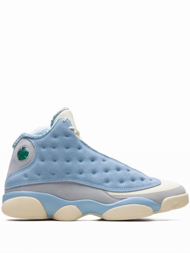 Nike Retro Men\'s Air Jordan 13 Blue / White | VBQDFYA-58