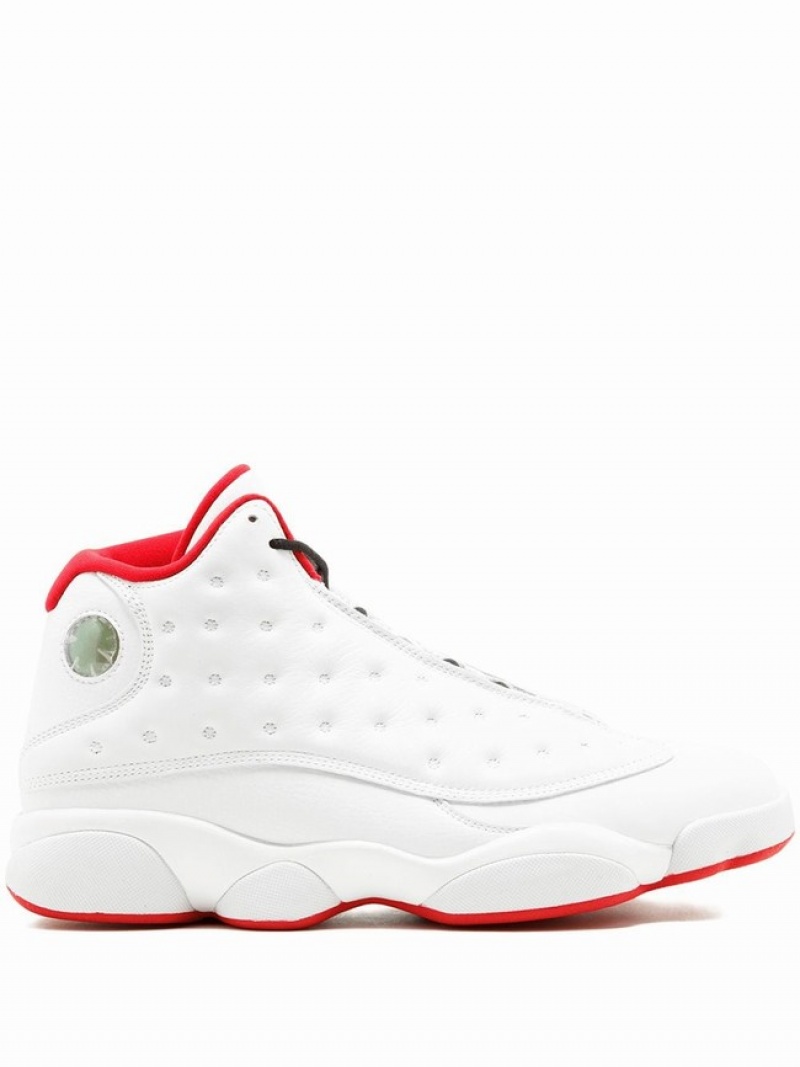 Nike Retro Men\'s Air Jordan 13 White / Red | SWAXPJK-79