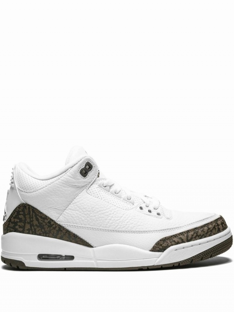 Nike Retro Men\'s Air Jordan 3 White / Black | YHSOAJT-02