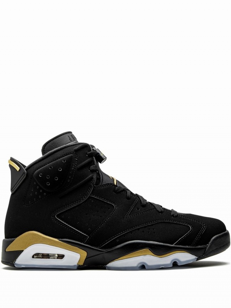 Nike Retro Men\'s Air Jordan 6 Black | BAMUTWX-06