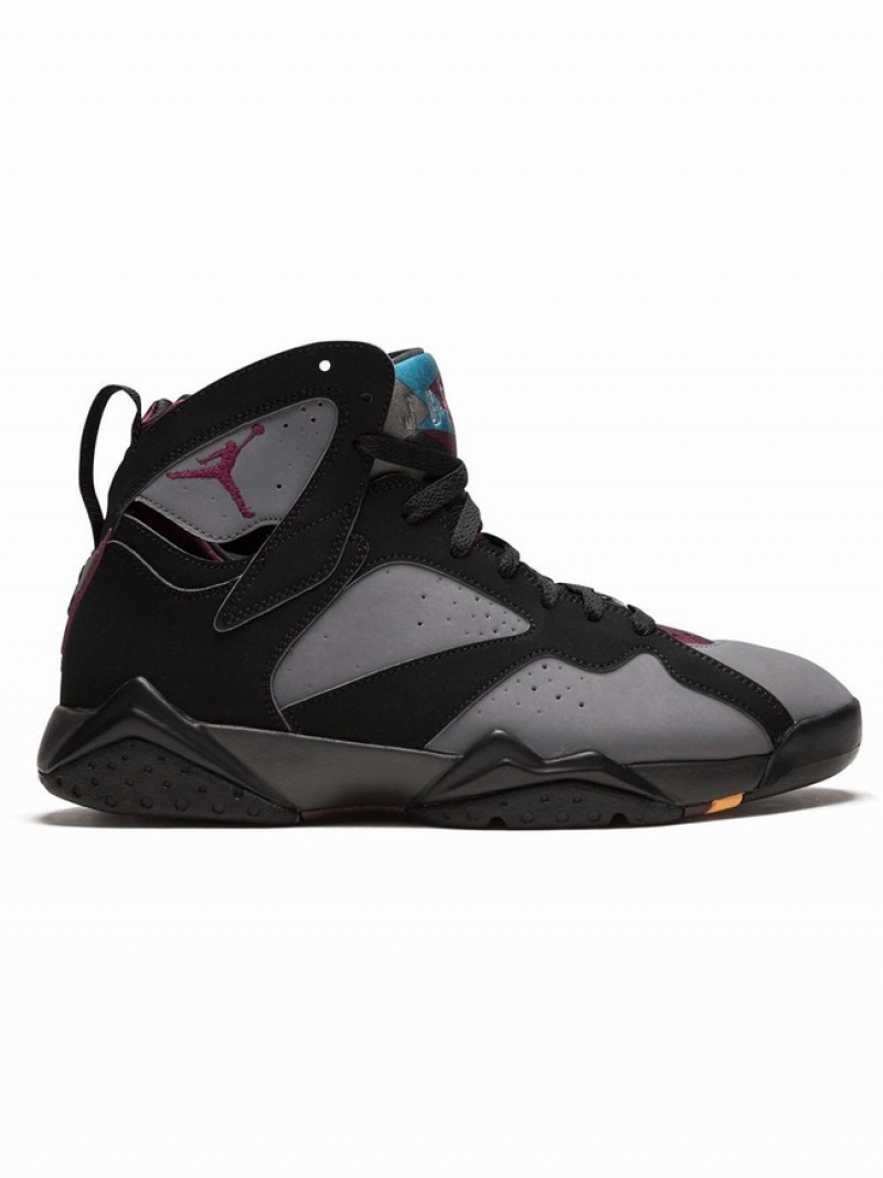 Nike Retro Men\'s Air Jordan 7 Black / Grey | HGCZANM-42