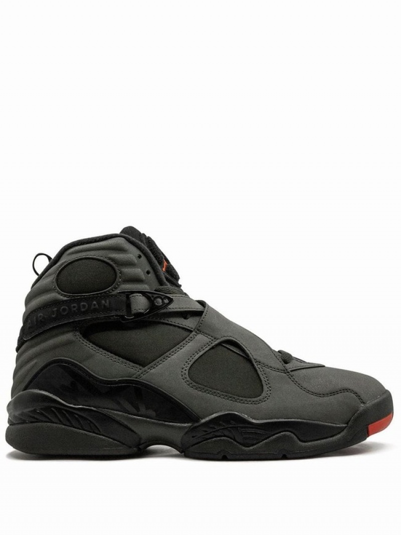 Nike Retro Men\'s Air Jordan 8 Black | ZEXIDOL-43