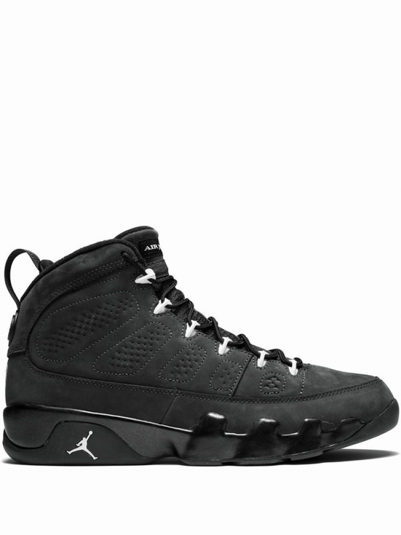 Nike Retro Men\'s Air Jordan 9 Black | USVBAXH-16