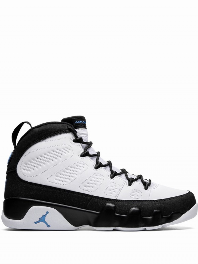 Nike Retro Men\'s Air Jordan 9 White / Black | LWJATKF-81