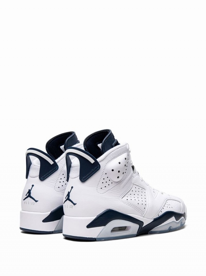 Nike Retro Midnight 2022 Men's Air Jordan 6 White | AXLCQUH-60