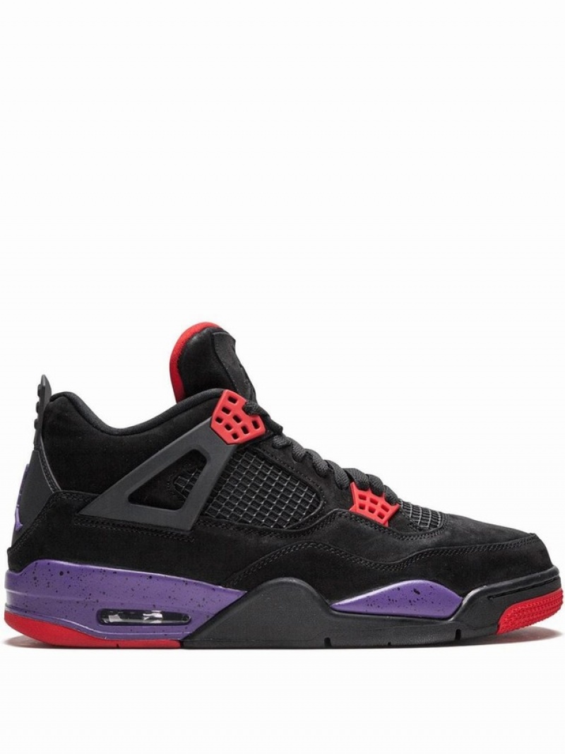 Nike Retro NRG Men\'s Air Jordan 4 Black | VHQNYGB-01