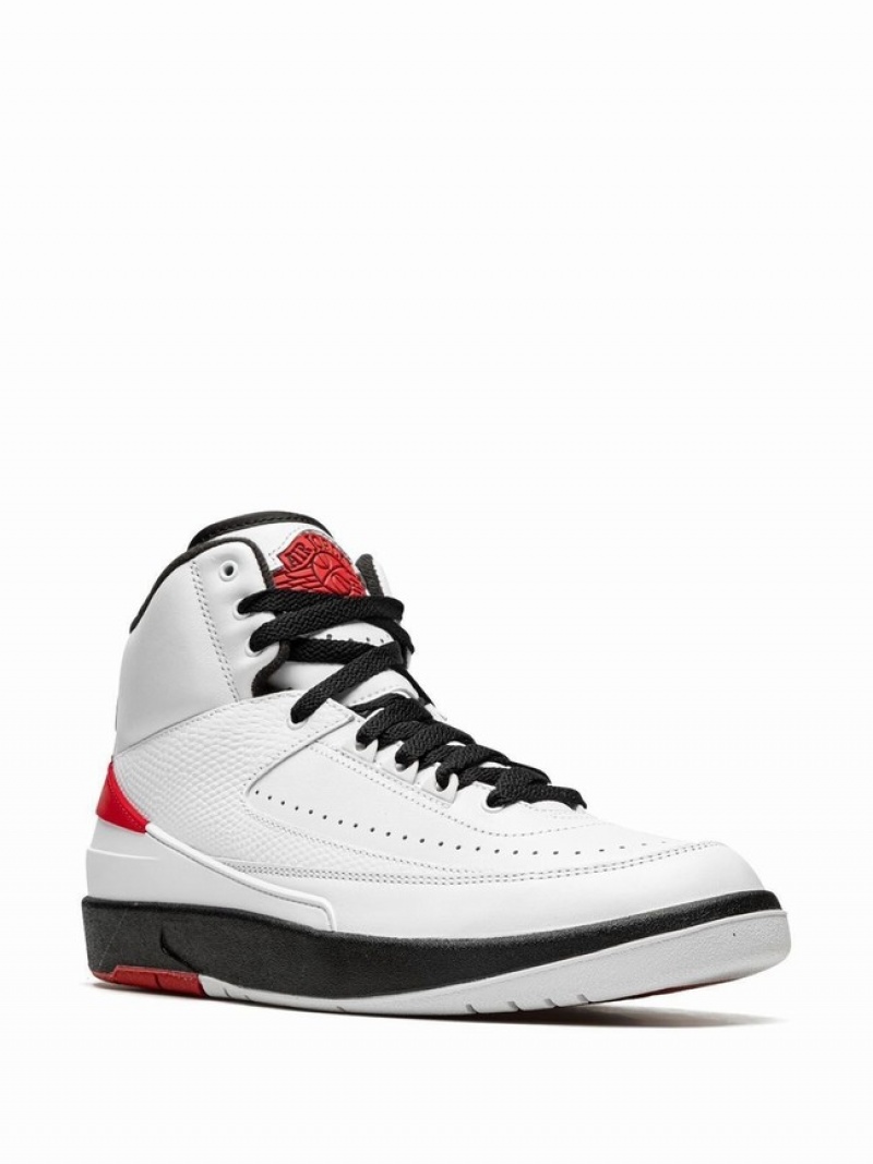 Nike Retro OG Chicago Women's Air Jordan 2 White / Red | QGRWLXY-58