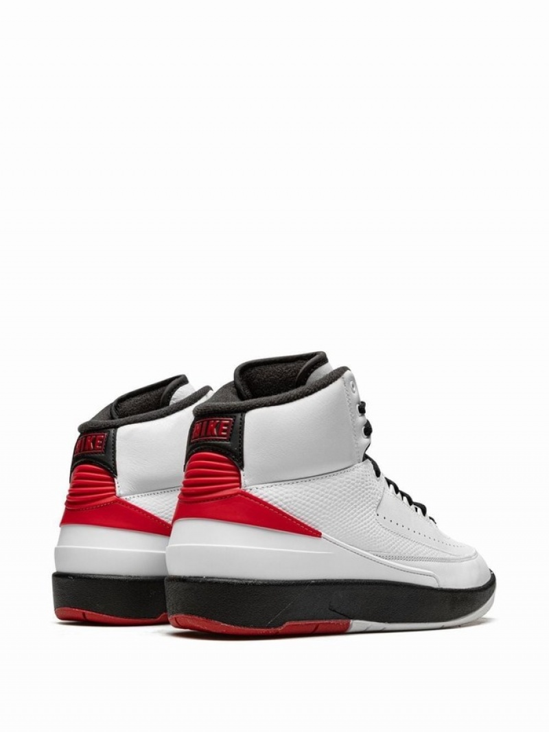 Nike Retro OG Chicago Women's Air Jordan 2 White / Red | QGRWLXY-58