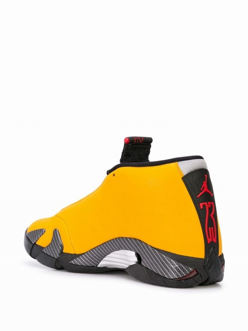 Nike Retro Reverse Ferarri Women's Air Jordan 14 Yellow | HOSDXGC-14