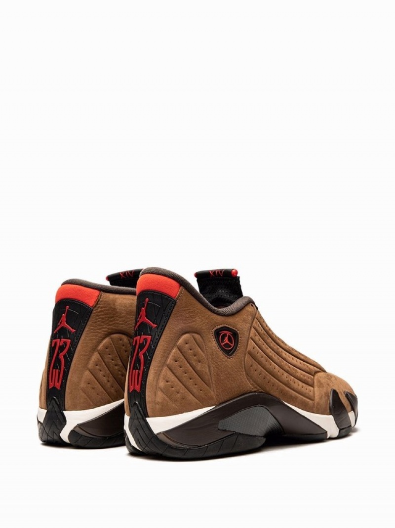 Nike Retro SE Winterized Men's Air Jordan 14 Brown | KPBCFWO-53